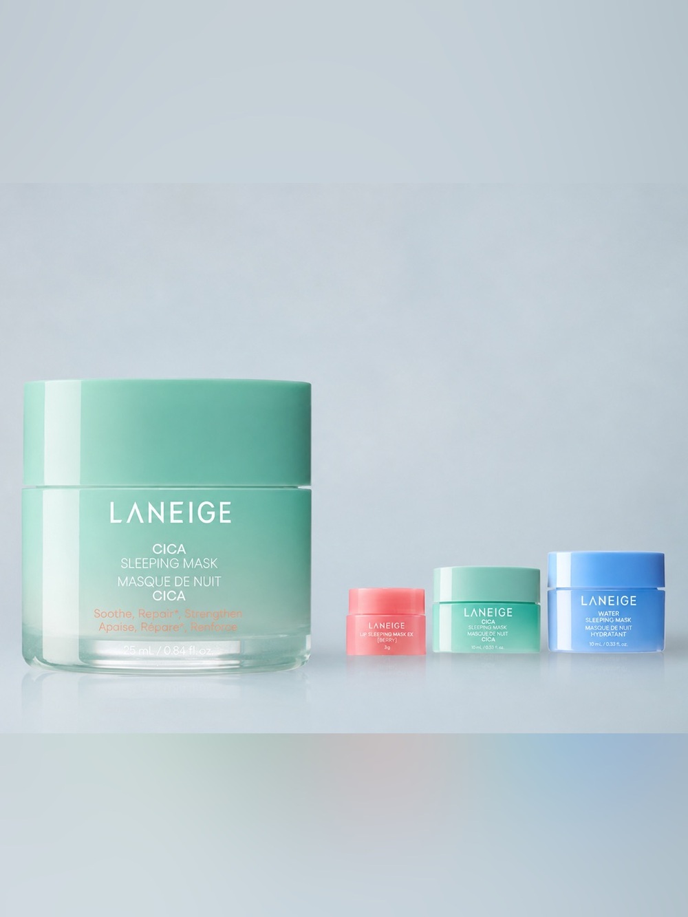 LANEIGE Cica Sleeping Mask 25ml + trio set